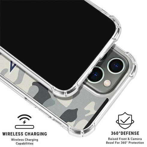 NFL Dallas Cowboys Camo iPhone 16 Pro Clear Case