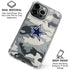 NFL Dallas Cowboys Camo iPhone 16 Pro Clear Case