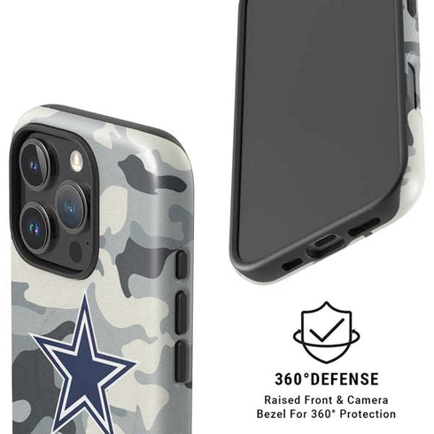 NFL Dallas Cowboys Camo iPhone 16 Pro Magsafe Impact Case