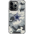 NFL Dallas Cowboys Camo iPhone 16 Pro Max Clear Case