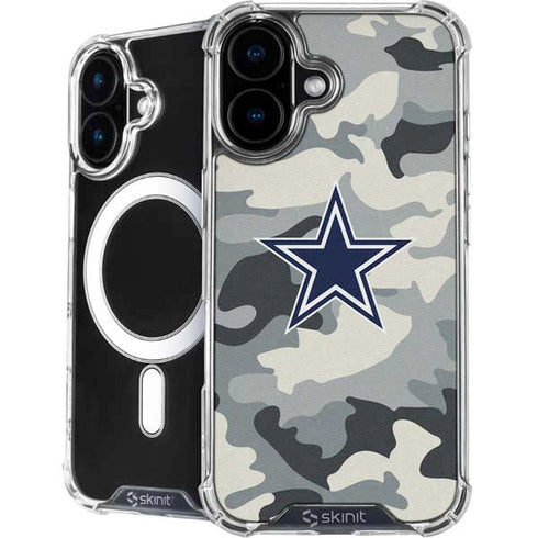 NFL Dallas Cowboys Camo iPhone 17 MagSafe Case