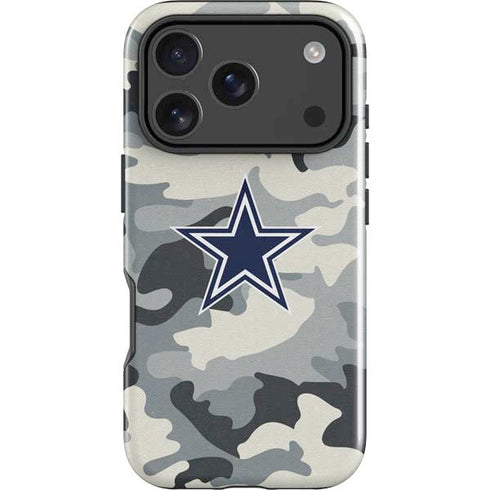 NFL Dallas Cowboys Camo iPhone 18 Pro Impact Case