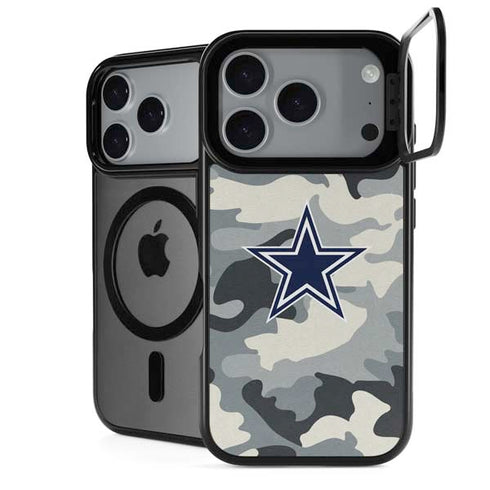 NFL Dallas Cowboys Camo iPhone 18 Pro Kickstand Case