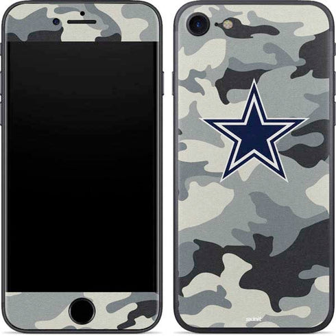 NFL Dallas Cowboys Camo iPhone 8 Skin