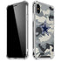 NFL Dallas Cowboys Camo iPhone X/XS Clear Case