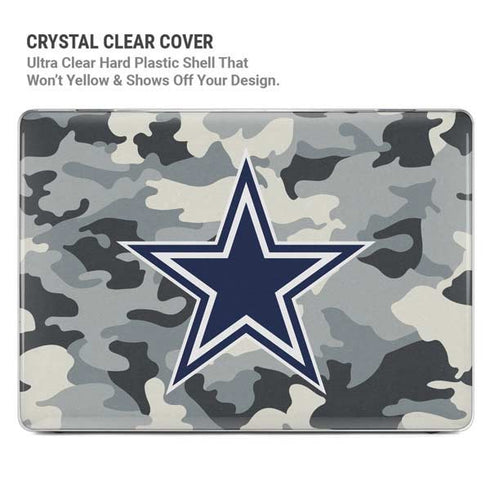 NFL Dallas Cowboys Camo MacBook Pro 14in (2021-24) Case plus Skin