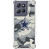 NFL Dallas Cowboys Camo Moto G 5G (2025) Clear Case