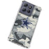 NFL Dallas Cowboys Camo Moto G 5G (2025) Clear Case