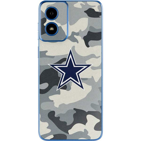 NFL Dallas Cowboys Camo Moto G Play 4G (2024) Skin