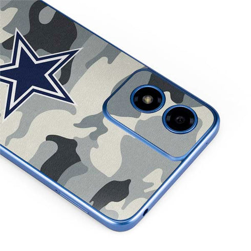 NFL Dallas Cowboys Camo Moto G Play 4G (2024) Skin
