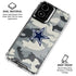NFL Dallas Cowboys Camo Moto G Power 5G (2024) Clear Case