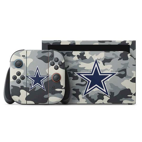 NFL Dallas Cowboys Camo Nintendo Switch 2 (2025) with Joy-Con Skin