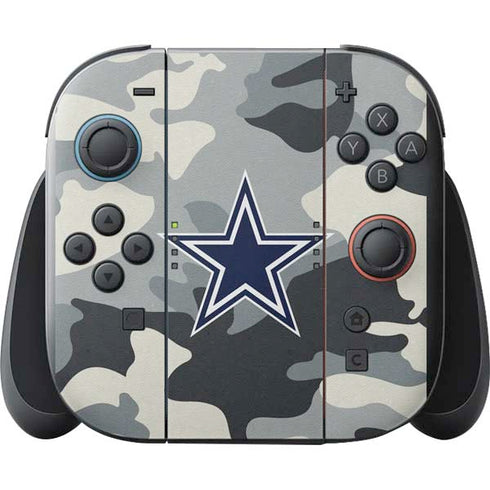 NFL Dallas Cowboys Camo Nintendo Switch 2 (2025) with Joy-Con Skin