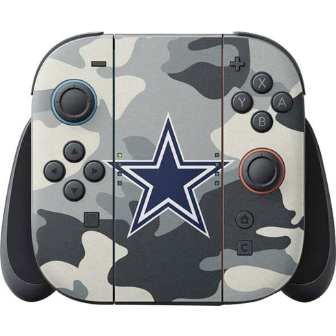NFL Dallas Cowboys Camo Nintendo Switch 2 (2025) Joy-Con Controller Skin
