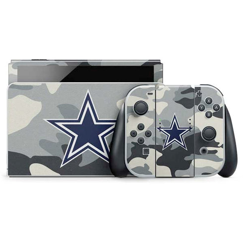 NFL Dallas Cowboys Camo Nintendo Skins