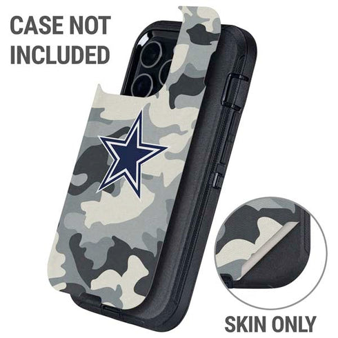 NFL Dallas Cowboys Camo Otterbox Defender iPhone Skin