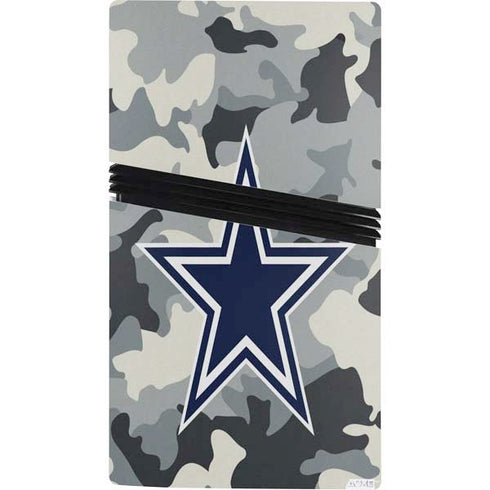 NFL Dallas Cowboys Camo PS5 Pro Bundle Skin