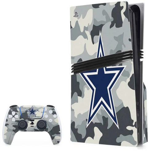 NFL Dallas Cowboys Camo PlayStation PS5 Skins