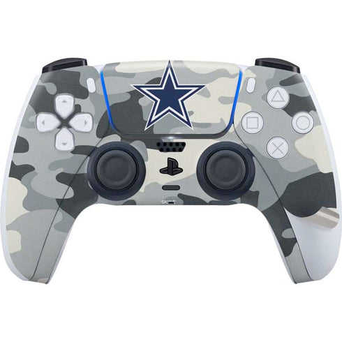NFL Dallas Cowboys Camo PS5 Pro Disk Bundle Skin