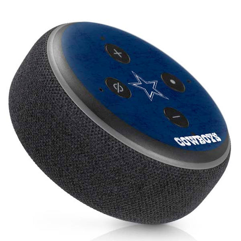NFL Dallas Cowboys Distressed Amazon Echo Dot Skin
