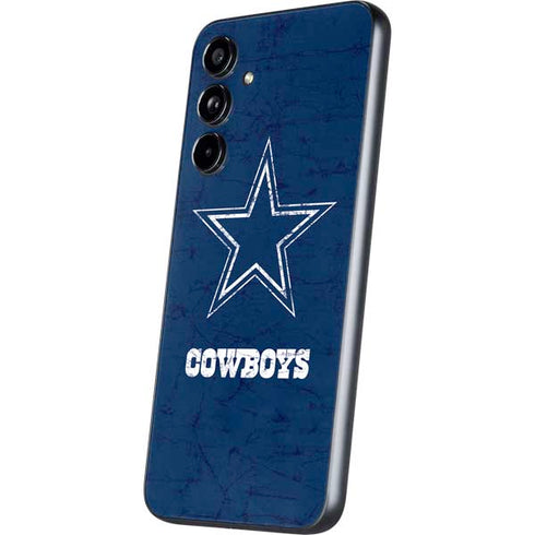 NFL Dallas Cowboys Distressed Galaxy A54 5G Skin