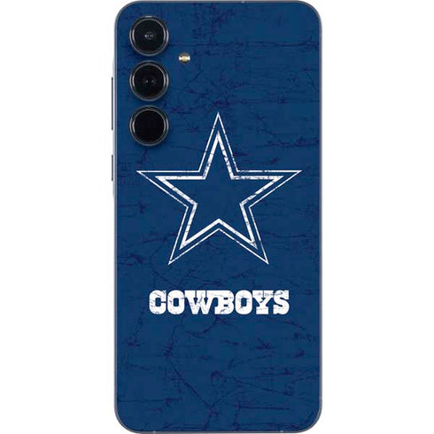 NFL Dallas Cowboys Distressed Galaxy A55 5G Skin