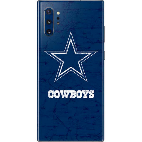 NFL Dallas Cowboys Distressed Galaxy Note 10 Plus Skin