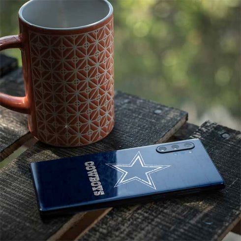 NFL Dallas Cowboys Distressed Galaxy Note 10 Plus Skin
