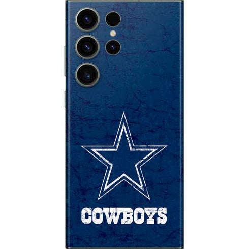 NFL Dallas Cowboys Distressed Galaxy Skins