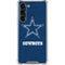 NFL Dallas Cowboys Distressed Galaxy S24 FE Clear Case