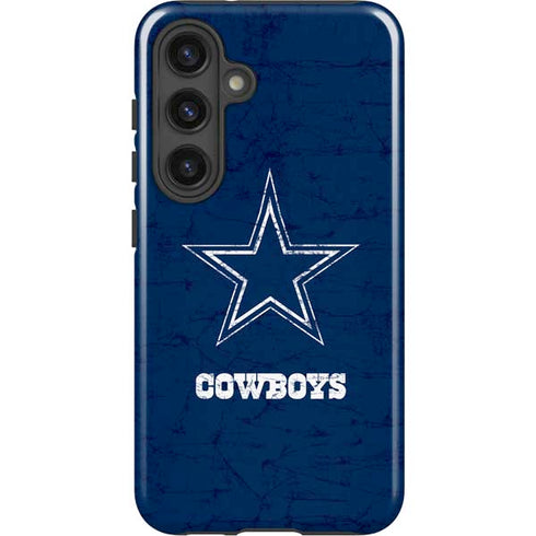 NFL Dallas Cowboys Distressed Galaxy S25 Impact Case