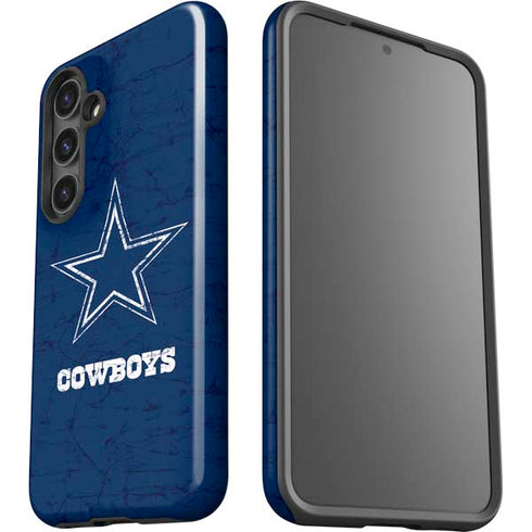 NFL Dallas Cowboys Distressed Galaxy S25 Impact Case