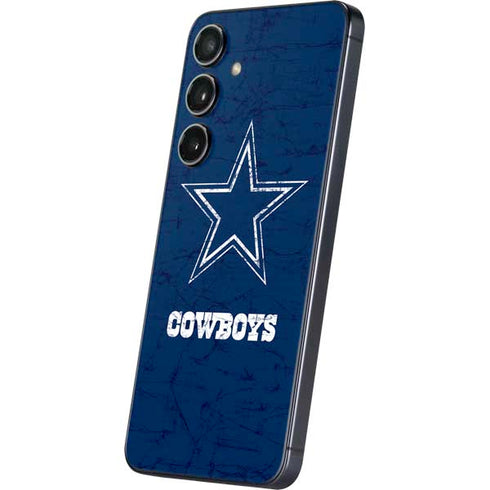 NFL Dallas Cowboys Distressed Galaxy S24 Plus Skin