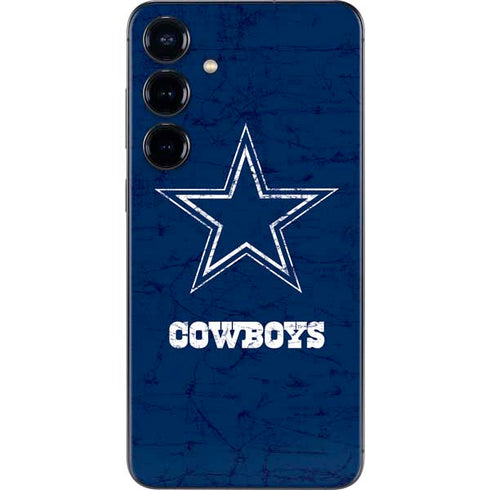 NFL Dallas Cowboys Distressed Galaxy S25 Skin