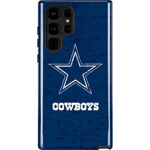 NFL Dallas Cowboys Distressed Galaxy S25 Ultra Impact Case