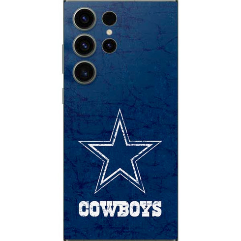 NFL Dallas Cowboys Distressed Galaxy S24 Ultra Skin