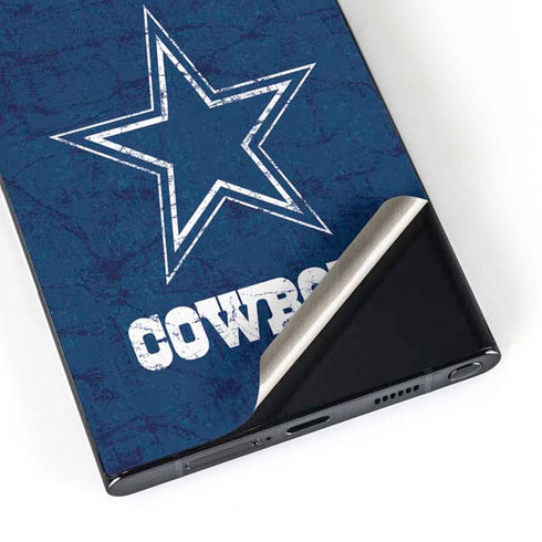 NFL Dallas Cowboys Distressed Galaxy S25 Ultra Skin