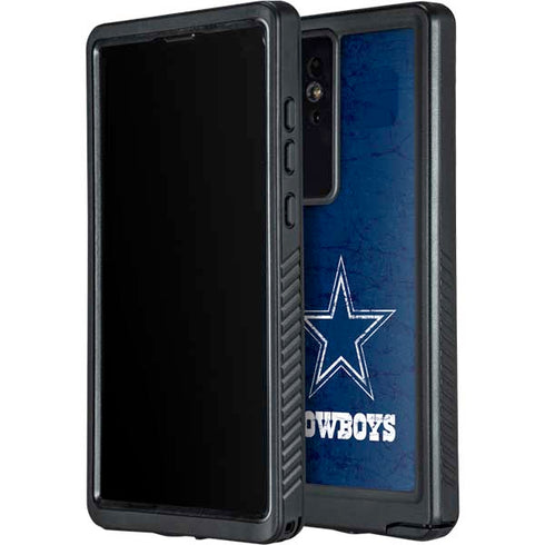 NFL Dallas Cowboys Distressed Galaxy S24 Ultra Waterproof Case