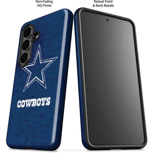 NFL Dallas Cowboys Distressed Galaxy S26 Impact Case