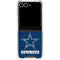 NFL Dallas Cowboys Distressed Galaxy Z Flip7 Clear Case