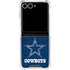 NFL Dallas Cowboys Distressed Galaxy Z Flip7 Clear Case