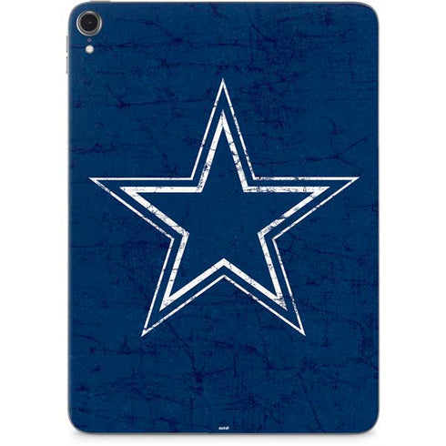 NFL Dallas Cowboys Distressed Apple iPad Pro Skin