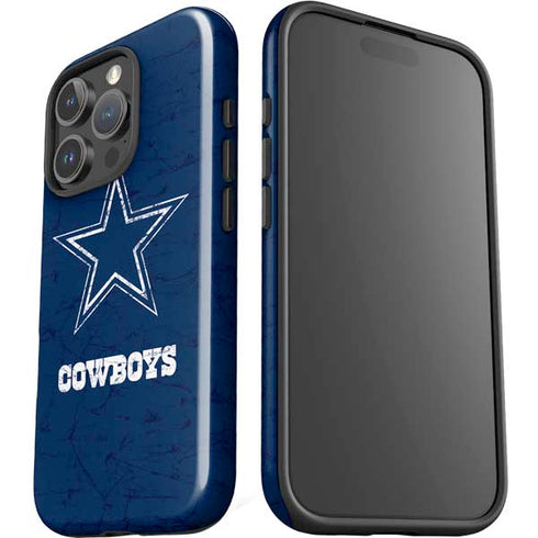 NFL Dallas Cowboys Distressed iPhone 16 Pro Max Impact Case