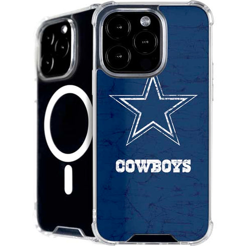 NFL Dallas Cowboys Distressed iPhone 16 Pro Max MagSafe Case