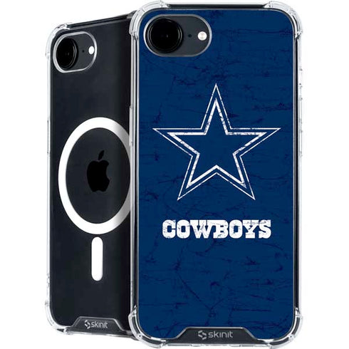 NFL Dallas Cowboys Distressed iPhone 16e MagSafe Case