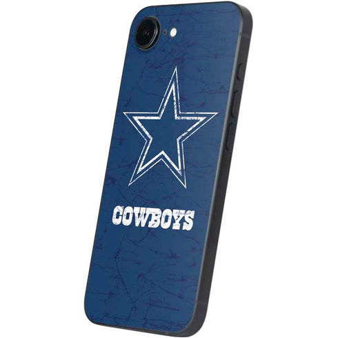 NFL Dallas Cowboys Distressed iPhone 16e Skin