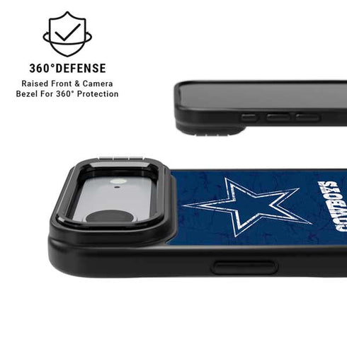 NFL Dallas Cowboys Distressed iPhone 17 Air Kickstand Case