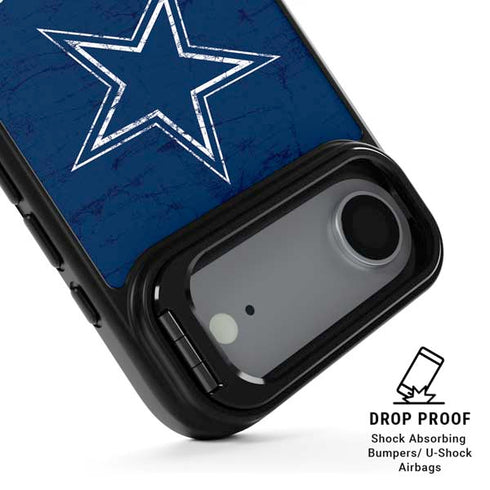 NFL Dallas Cowboys Distressed iPhone 17 Air Kickstand Case