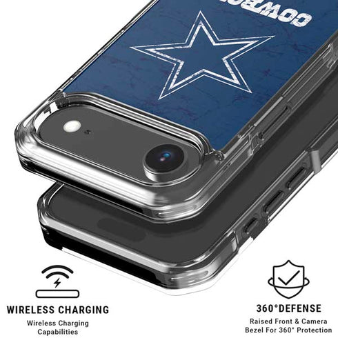 NFL Dallas Cowboys Distressed iPhone 17 Air MagSafe Case