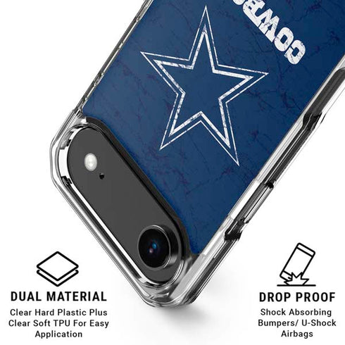 NFL Dallas Cowboys Distressed iPhone 17 Air MagSafe Case